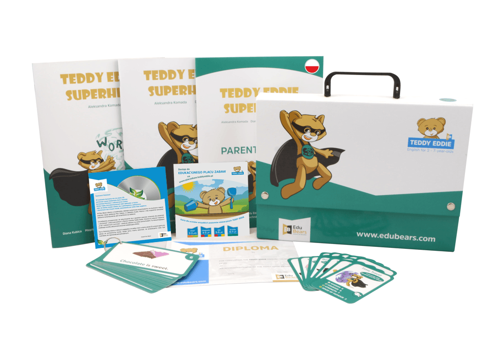 Pakiet edukacyjny Teddie Eddie Superhero